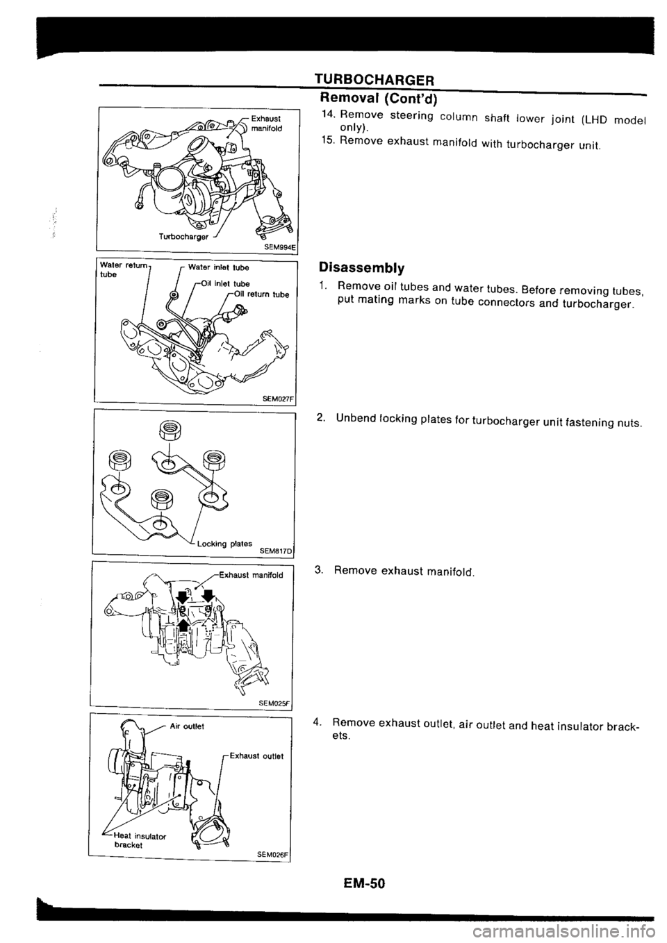 NISSAN SILVIA 1994  Service Manual Online 