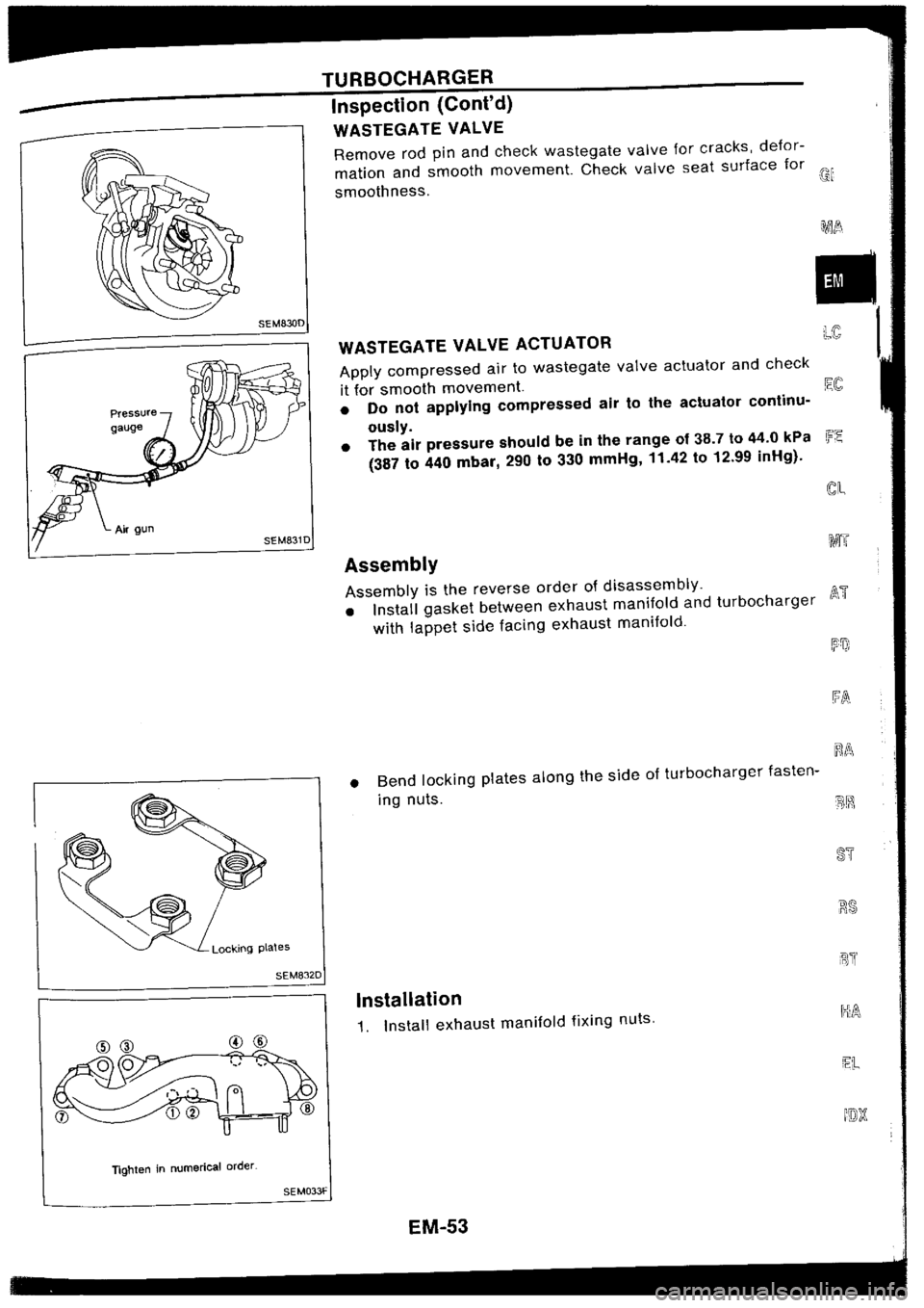 NISSAN SILVIA 1994  Service Manual Online 