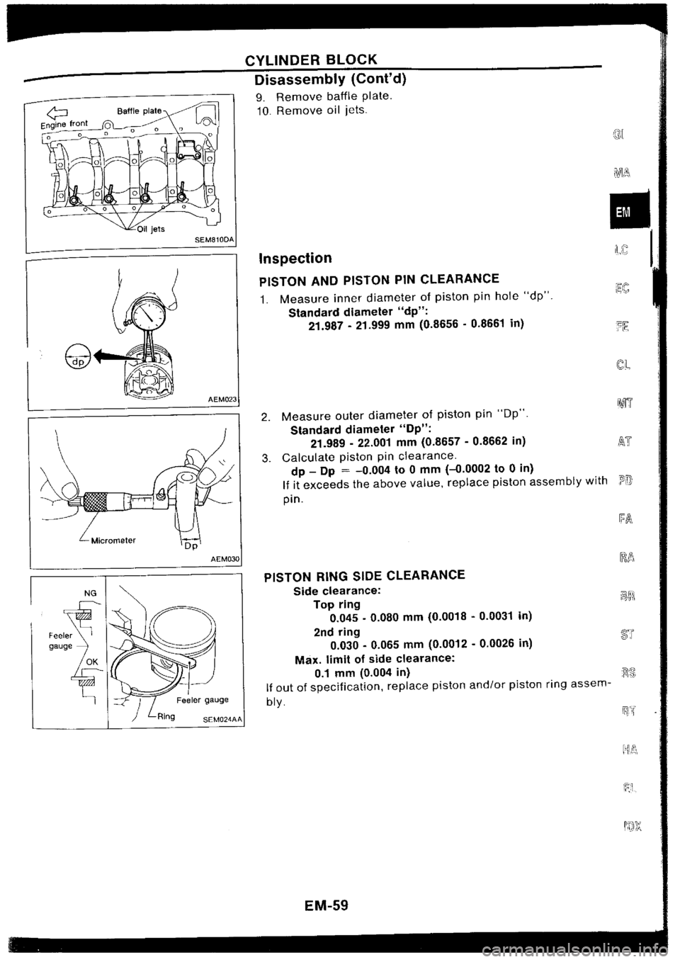 NISSAN SILVIA 1994 Service Owners Manual NISSAN SILVIA 1994 Service Owners Manual