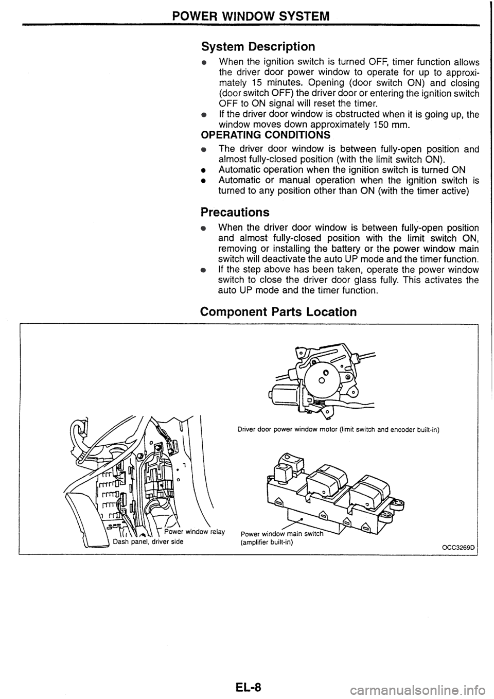 NISSAN SKYLINE 1994  Service Repair Manual 