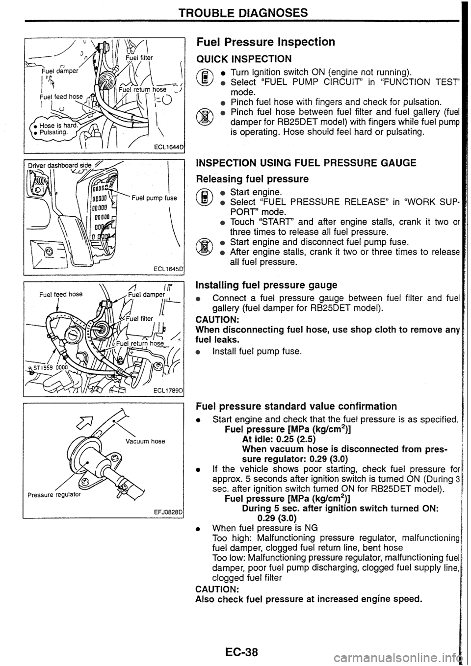 NISSAN SKYLINE 1994  Service Service Manual 