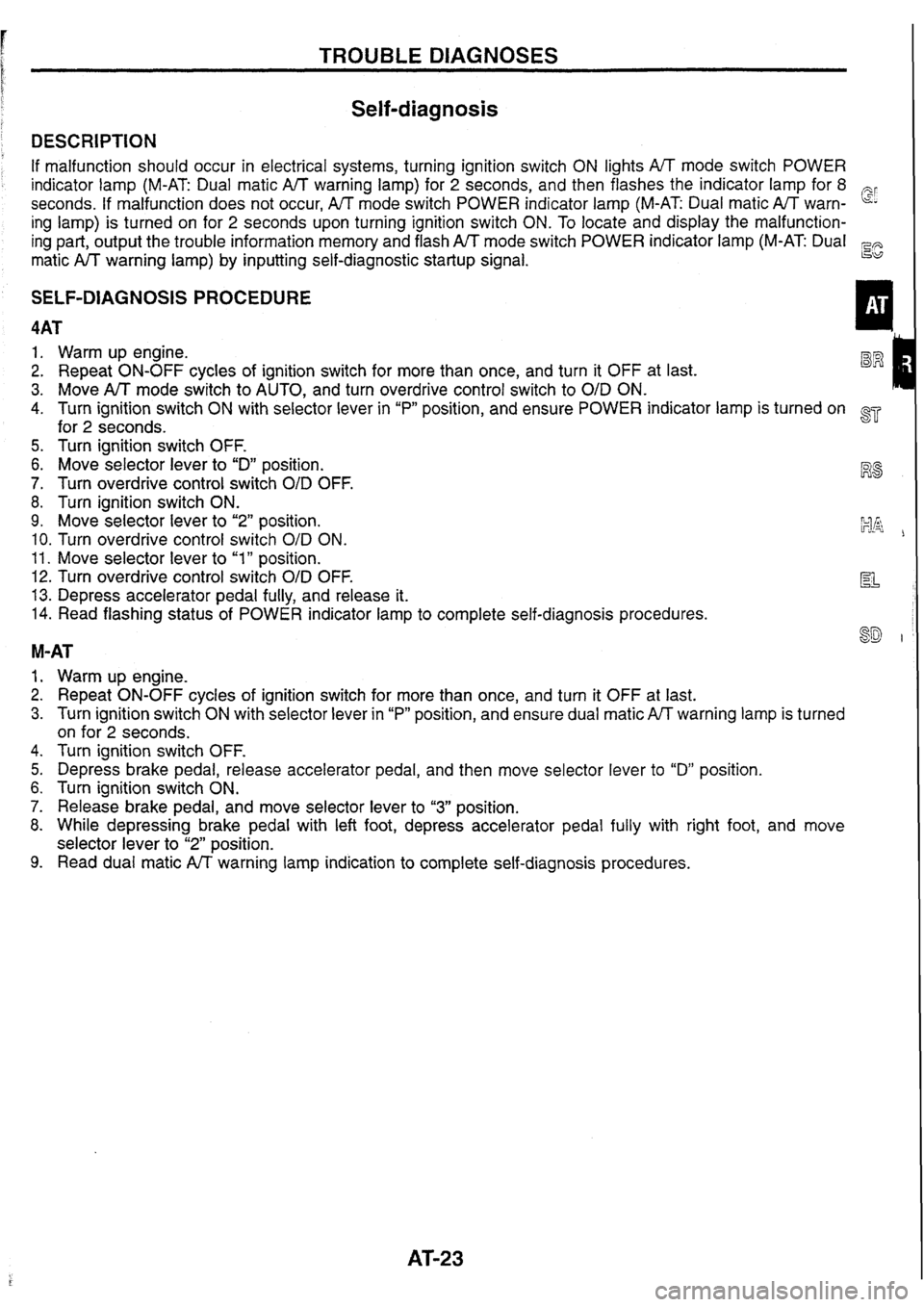 NISSAN SKYLINE 1994 Service Manual PDF NISSAN SKYLINE 1994 Service Manual PDF