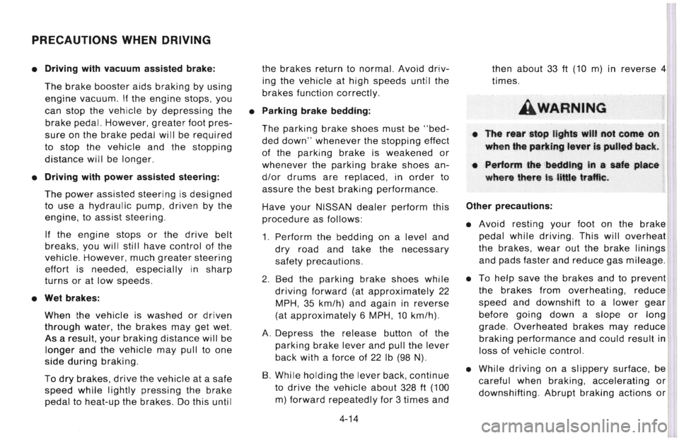 NISSAN 300ZX 1996 Owners Manual NISSAN 300ZX 1996 Owners Manual
