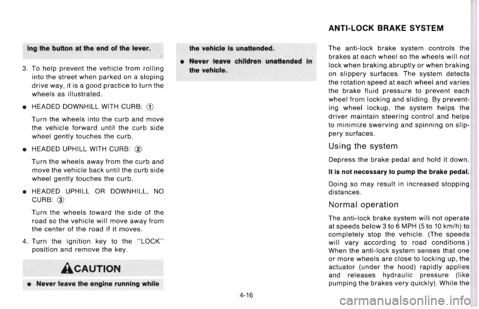 NISSAN 300ZX 1996 Owners Manual NISSAN 300ZX 1996 Owners Manual