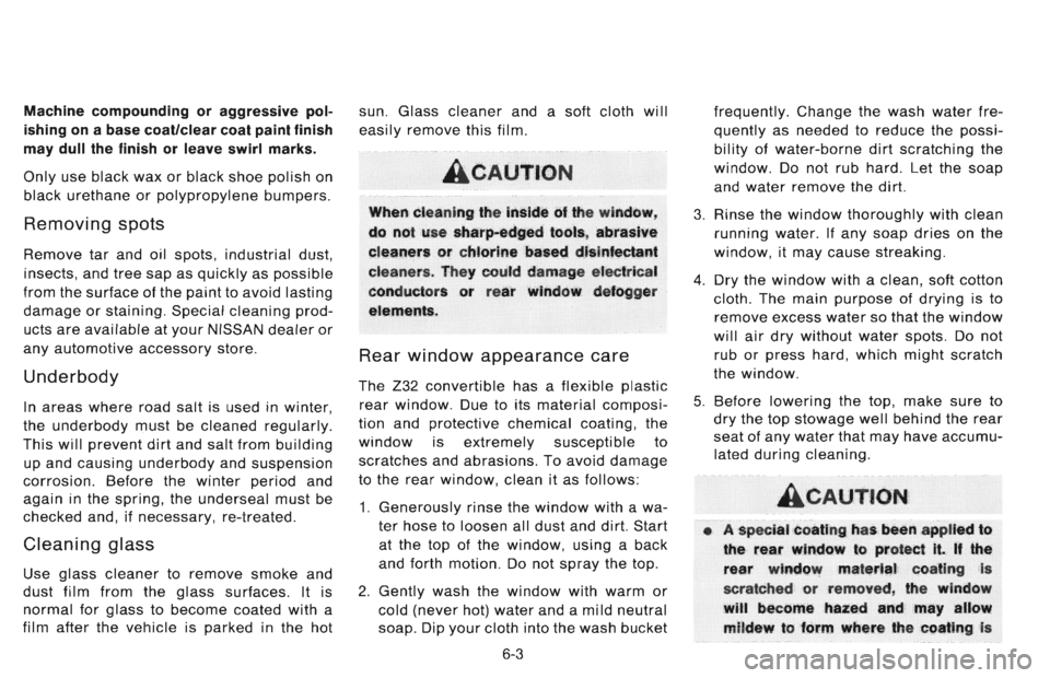 NISSAN 300ZX 1996 Owners Manual NISSAN 300ZX 1996 Owners Manual