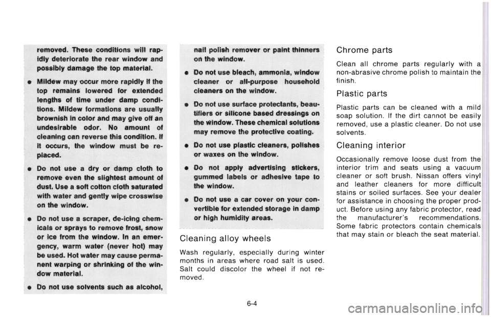 NISSAN 300ZX 1996 Owners Manual NISSAN 300ZX 1996 Owners Manual