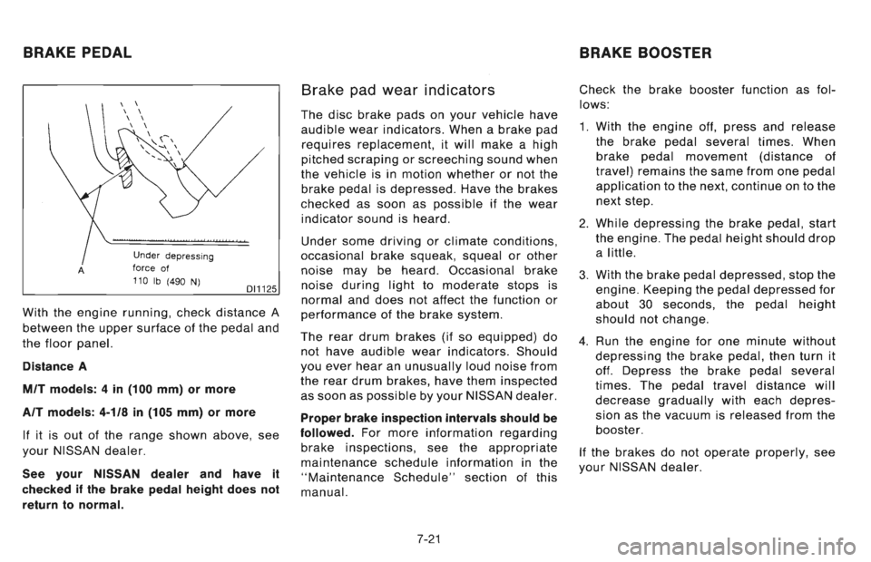 NISSAN 300ZX 1996 Owners Manual NISSAN 300ZX 1996 Owners Manual