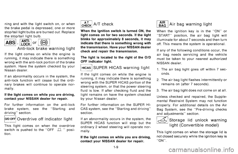 NISSAN 300ZX 1996 User Guide NISSAN 300ZX 1996 User Guide