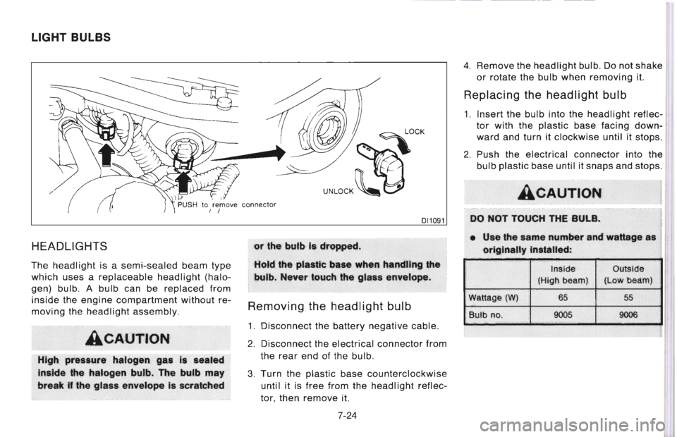 NISSAN 300ZX 1996 Owners Manual NISSAN 300ZX 1996 Owners Manual