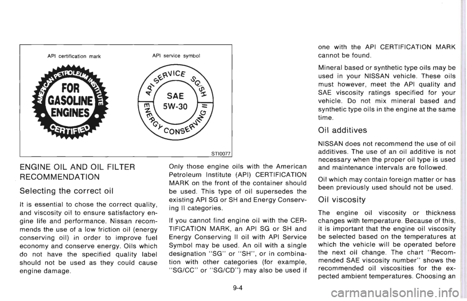 NISSAN 300ZX 1996 Owners Manual NISSAN 300ZX 1996 Owners Manual