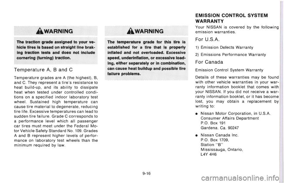 NISSAN 300ZX 1996 Owners Manual NISSAN 300ZX 1996 Owners Manual