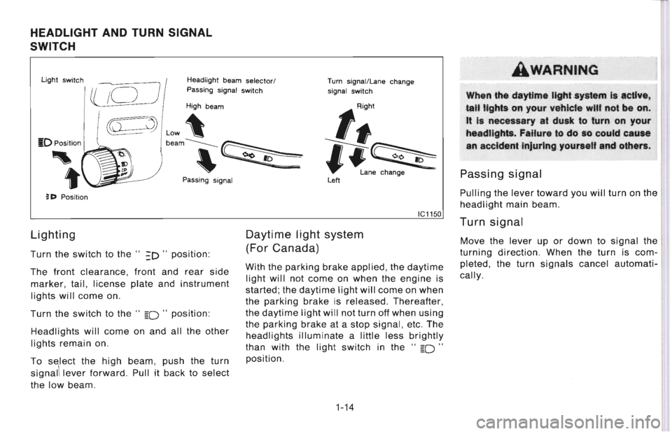 NISSAN 300ZX 1996 Owners Manual NISSAN 300ZX 1996 Owners Manual