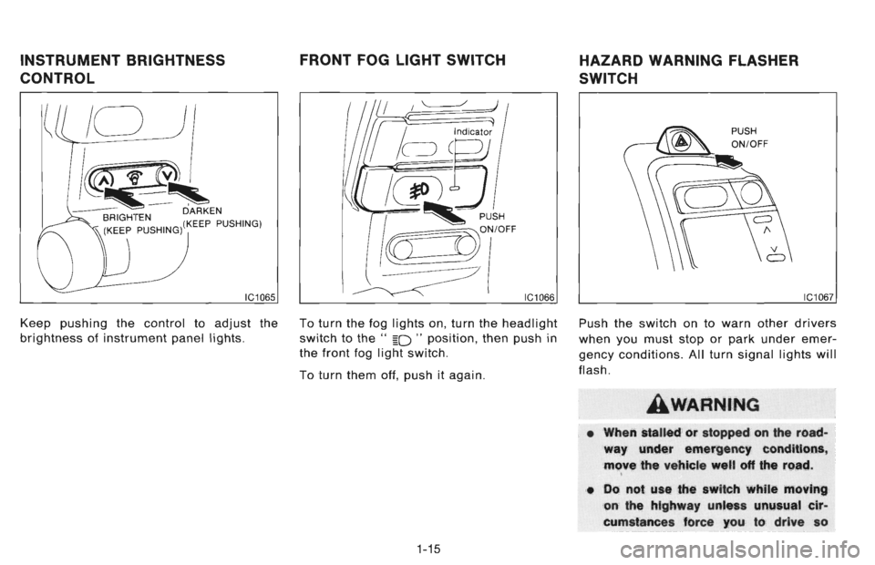 NISSAN 300ZX 1996 Owners Manual NISSAN 300ZX 1996 Owners Manual