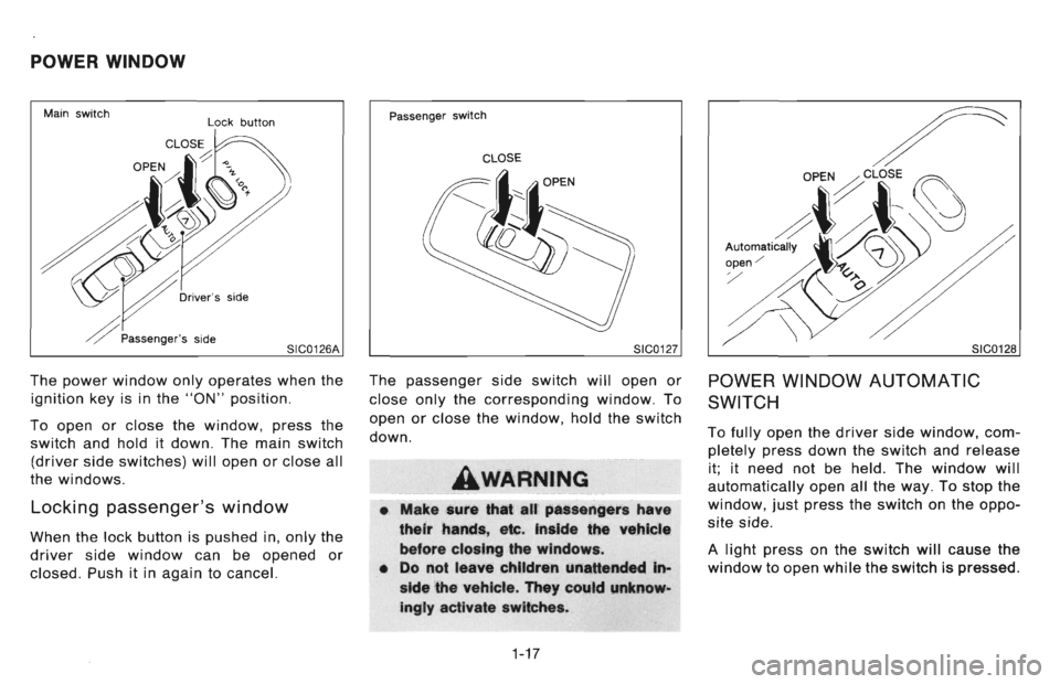 NISSAN 300ZX 1996 Owners Manual NISSAN 300ZX 1996 Owners Manual
