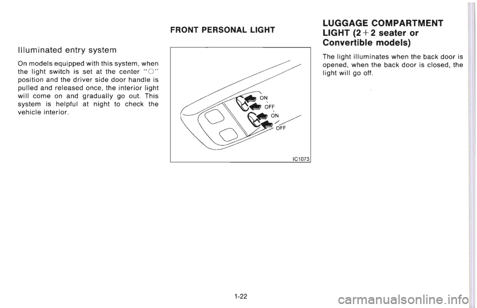 NISSAN 300ZX 1996 Owners Manual NISSAN 300ZX 1996 Owners Manual