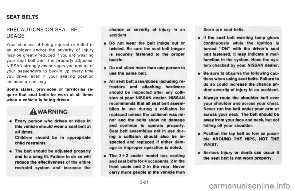NISSAN 300ZX 1996 Workshop Manual NISSAN 300ZX 1996 Workshop Manual