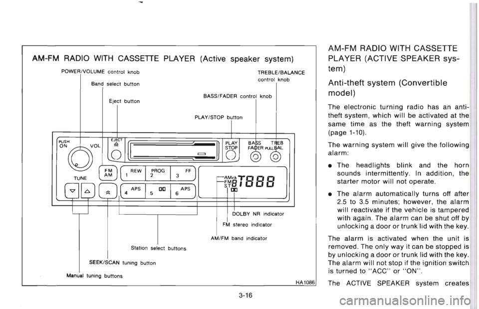 NISSAN 300ZX 1996 Owners Manual NISSAN 300ZX 1996 Owners Manual