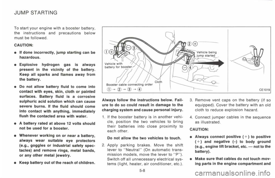 NISSAN 300ZX 1993 Owners Manual NISSAN 300ZX 1993 Owners Manual