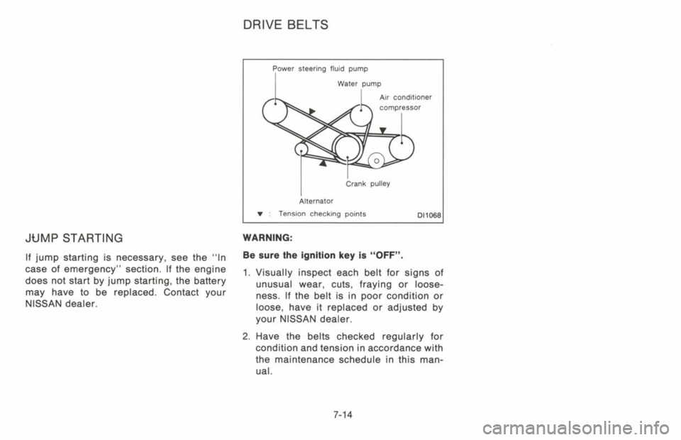 NISSAN 300ZX 1993 Owners Manual NISSAN 300ZX 1993 Owners Manual