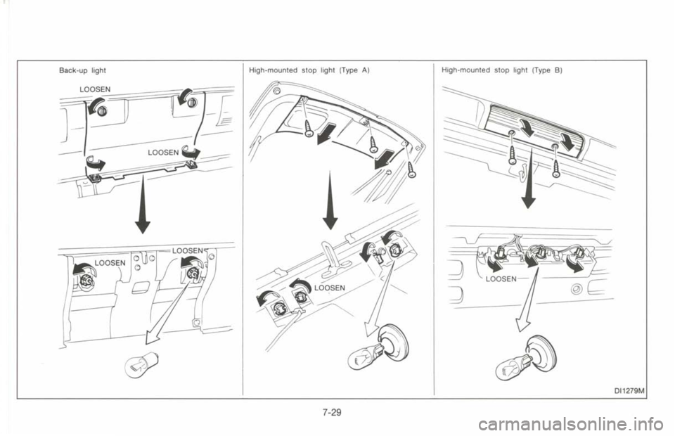 NISSAN 300ZX 1993 Owners Manual NISSAN 300ZX 1993 Owners Manual