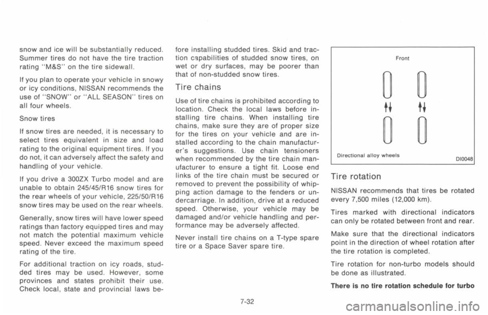 NISSAN 300ZX 1993 Owners Manual NISSAN 300ZX 1993 Owners Manual