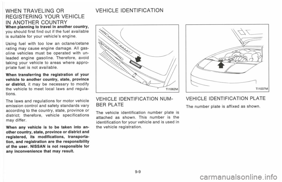 NISSAN 300ZX 1993  Owners Manual 