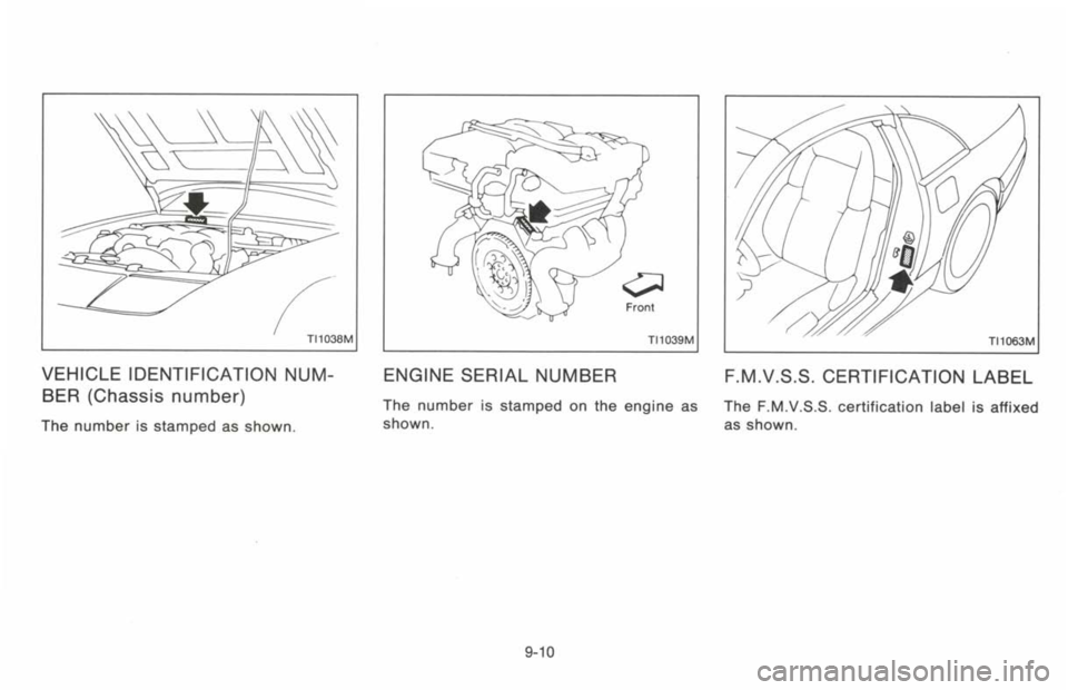 NISSAN 300ZX 1993  Owners Manual 