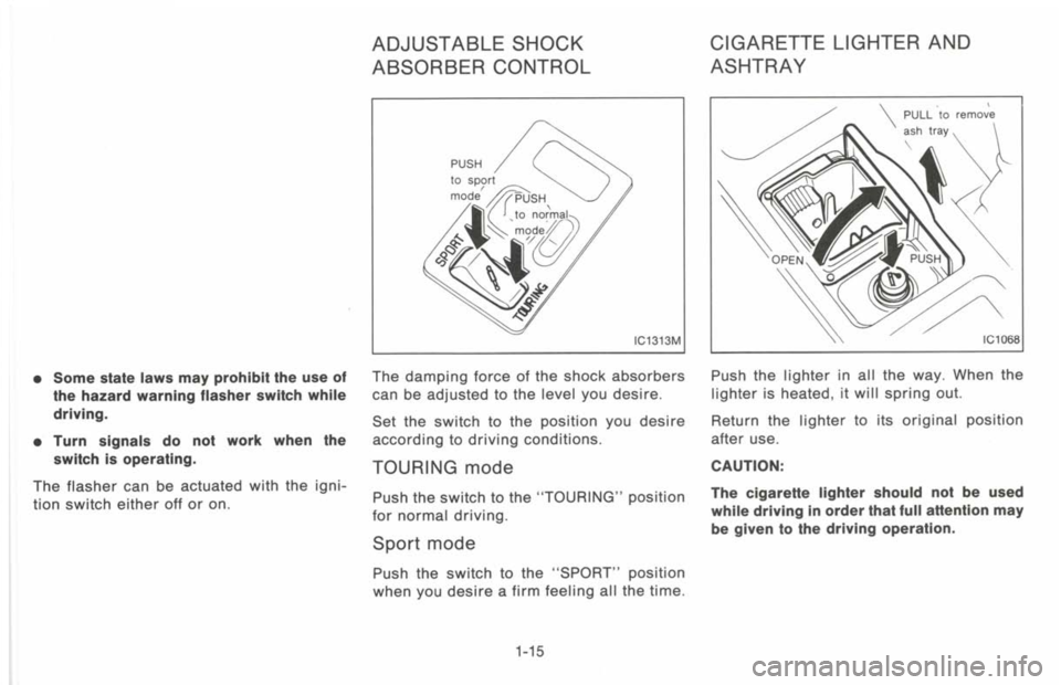 NISSAN 300ZX 1993 Owners Manual NISSAN 300ZX 1993 Owners Manual