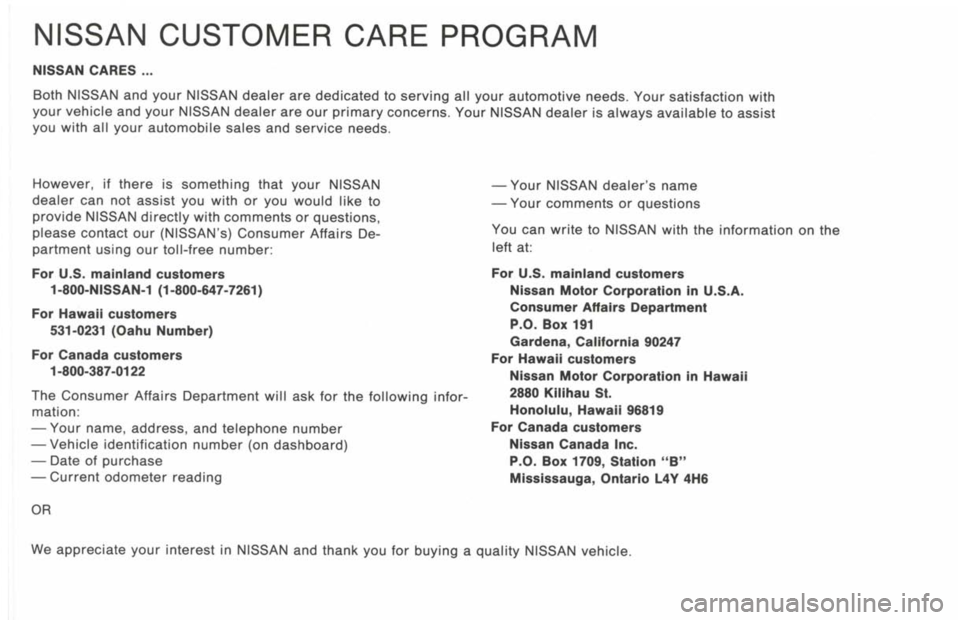 NISSAN 300ZX 1993 Owners Manual NISSAN 300ZX 1993 Owners Manual
