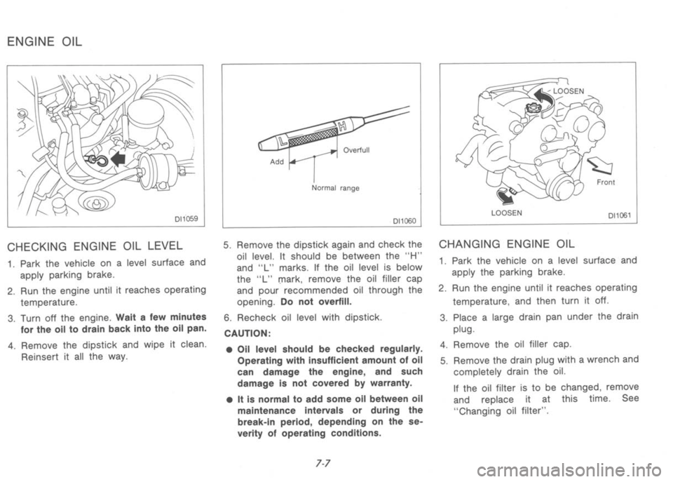 NISSAN 300ZX 1992 Owners Manual NISSAN 300ZX 1992 Owners Manual