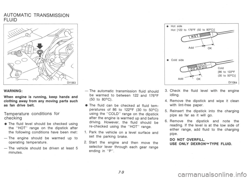 NISSAN 300ZX 1992 Owners Manual NISSAN 300ZX 1992 Owners Manual