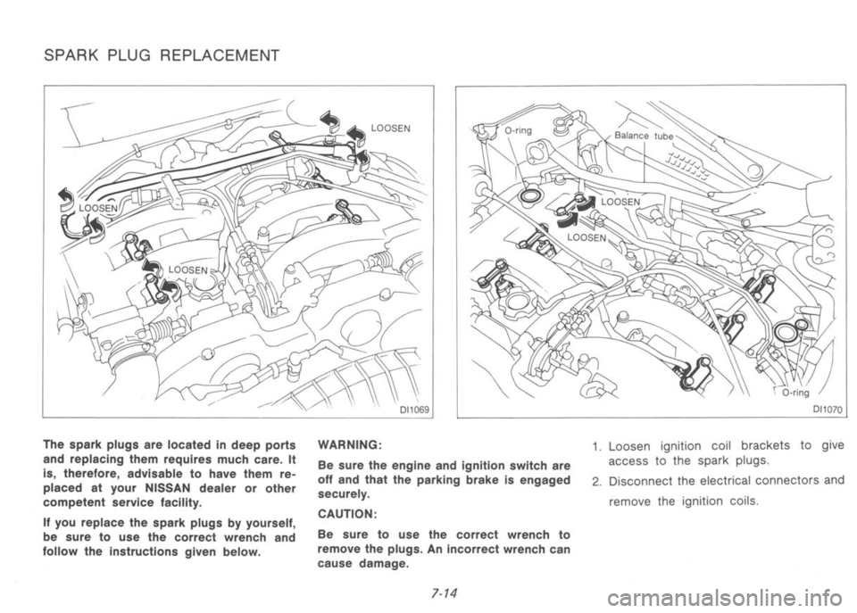 NISSAN 300ZX 1992 Owners Manual NISSAN 300ZX 1992 Owners Manual