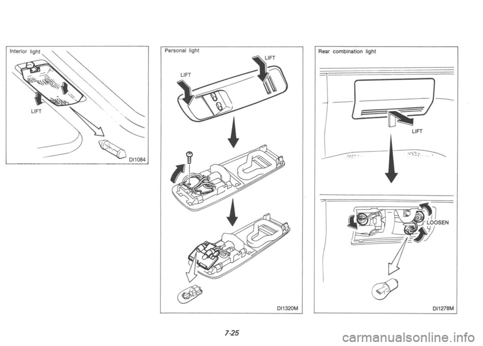 NISSAN 300ZX 1992 Owners Manual NISSAN 300ZX 1992 Owners Manual