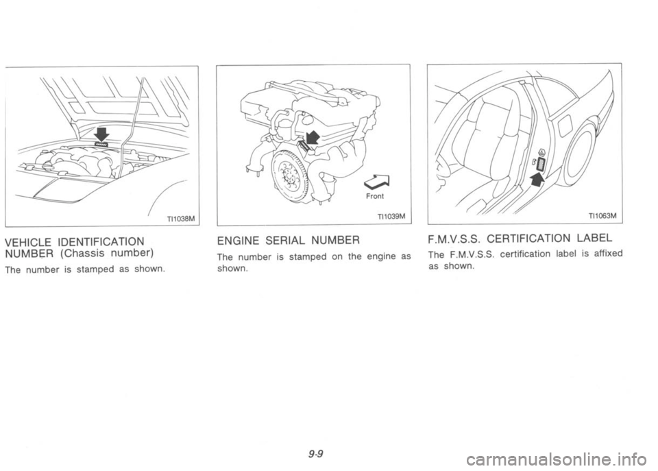 NISSAN 300ZX 1992 Owners Manual NISSAN 300ZX 1992 Owners Manual