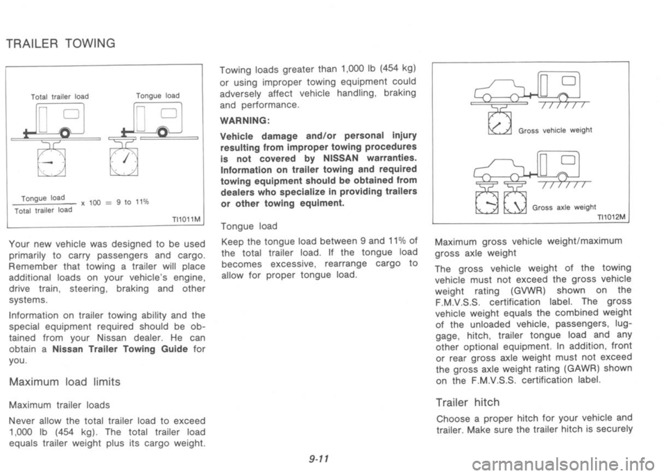 NISSAN 300ZX 1992 Owners Manual NISSAN 300ZX 1992 Owners Manual
