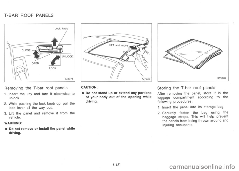 NISSAN 300ZX 1992 User Guide 