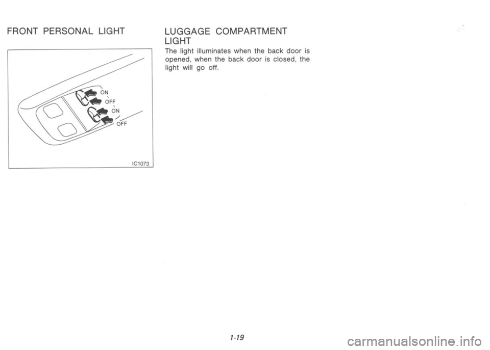 NISSAN 300ZX 1992 Owners Manual NISSAN 300ZX 1992 Owners Manual