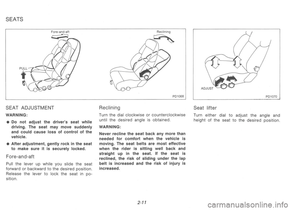 NISSAN 300ZX 1992 Owners Guide NISSAN 300ZX 1992 Owners Guide