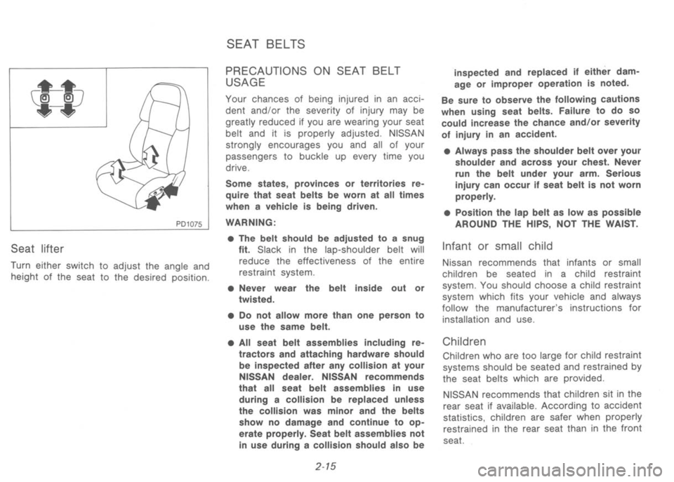 NISSAN 300ZX 1992 Owners Guide NISSAN 300ZX 1992 Owners Guide