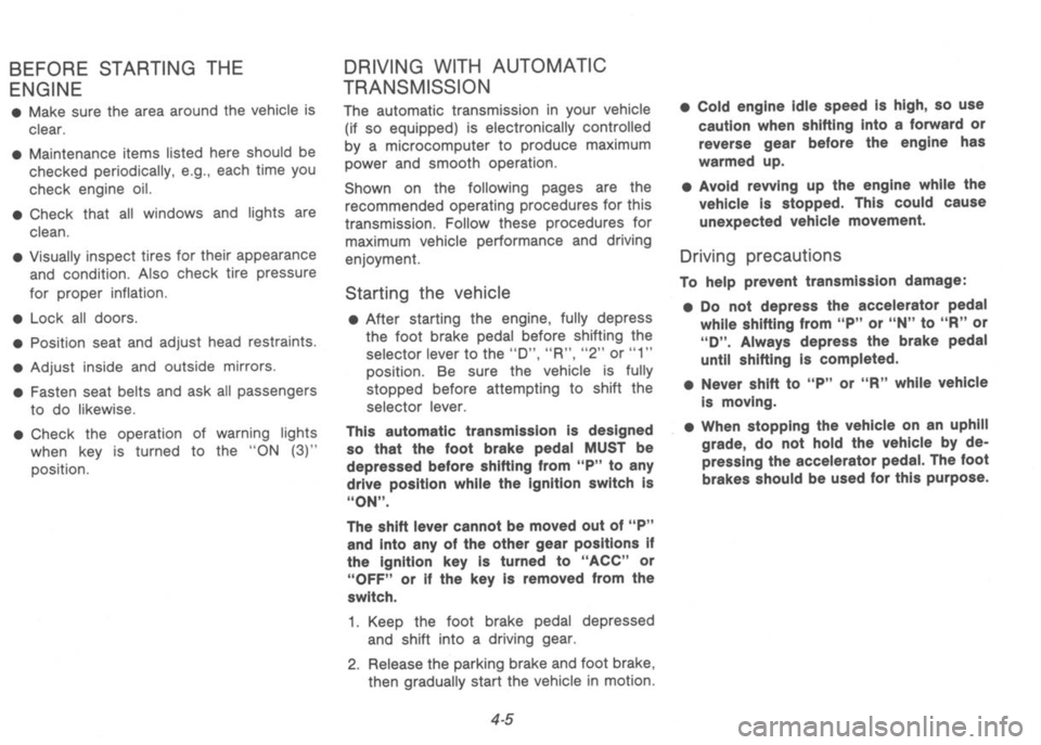 NISSAN 300ZX 1992 Manual PDF NISSAN 300ZX 1992 Manual PDF