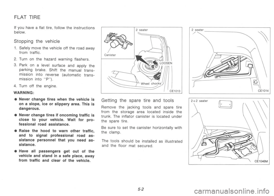 NISSAN 300ZX 1992 Manual Online NISSAN 300ZX 1992 Manual Online