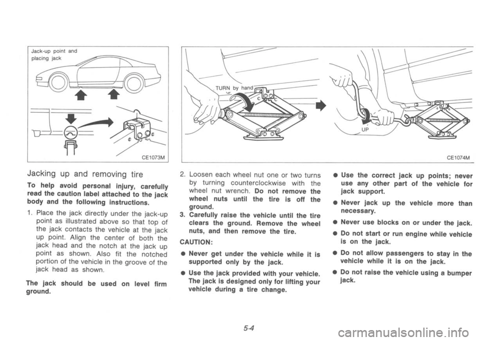 NISSAN 300ZX 1992 Owners Manual NISSAN 300ZX 1992 Owners Manual