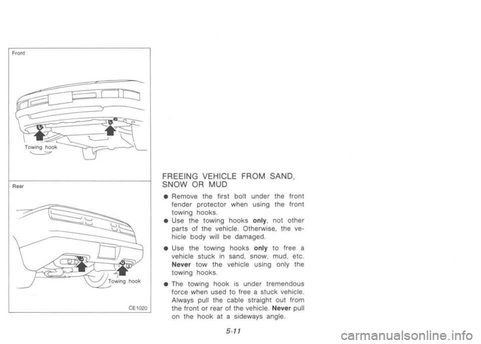 NISSAN 300ZX 1992 Owners Manual NISSAN 300ZX 1992 Owners Manual