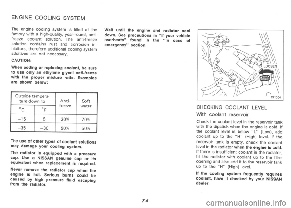 NISSAN 300ZX 1991 Owners Manual NISSAN 300ZX 1991 Owners Manual
