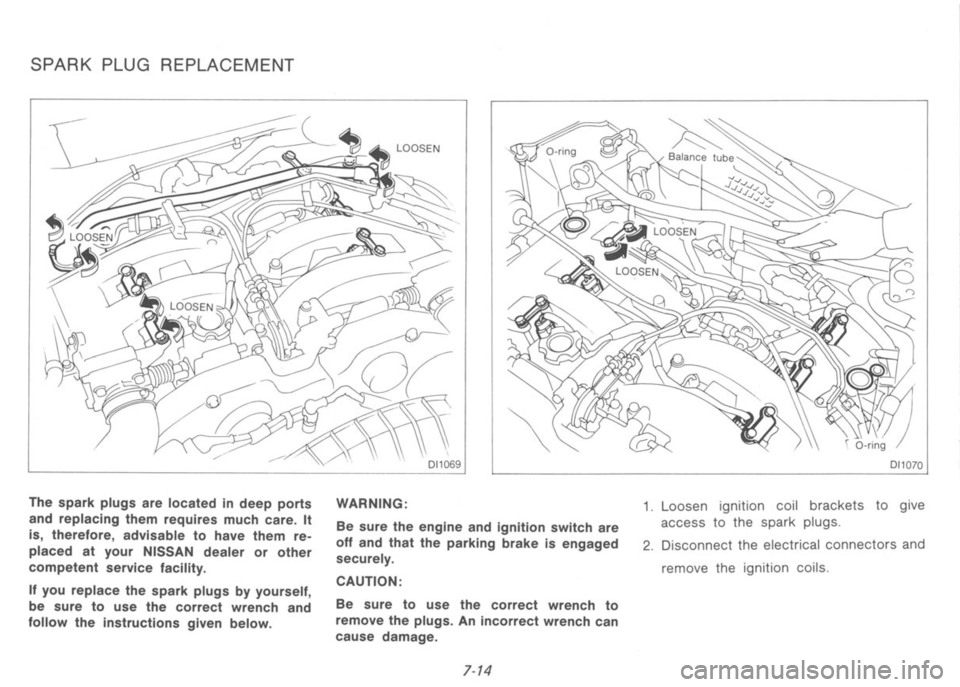 NISSAN 300ZX 1991 Owners Manual NISSAN 300ZX 1991 Owners Manual
