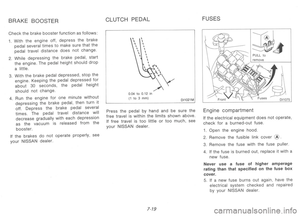 NISSAN 300ZX 1991 Owners Manual NISSAN 300ZX 1991 Owners Manual