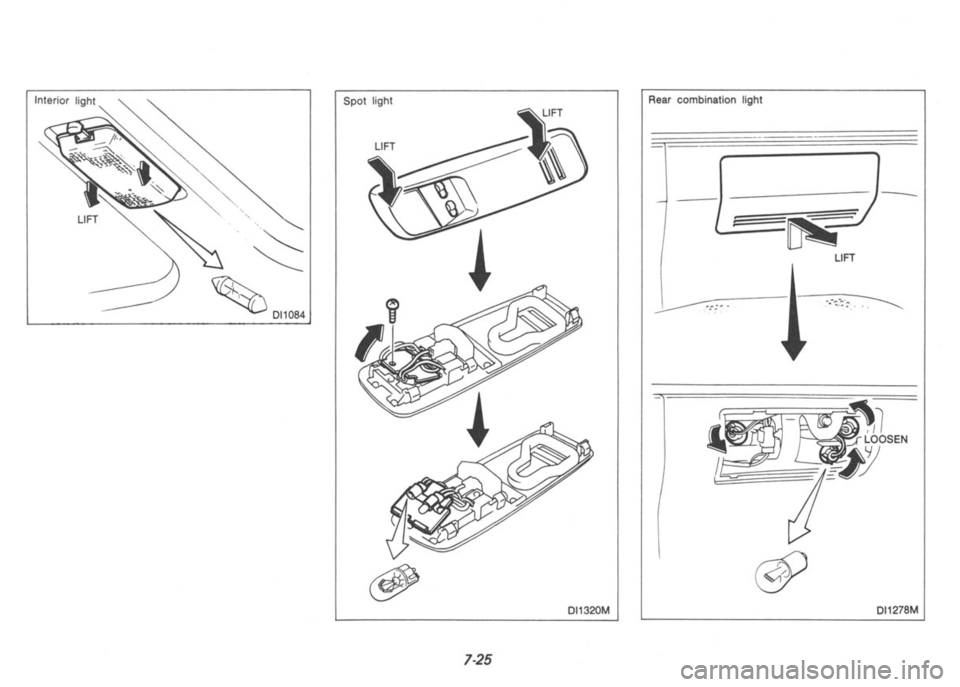 NISSAN 300ZX 1991 Owners Manual NISSAN 300ZX 1991 Owners Manual