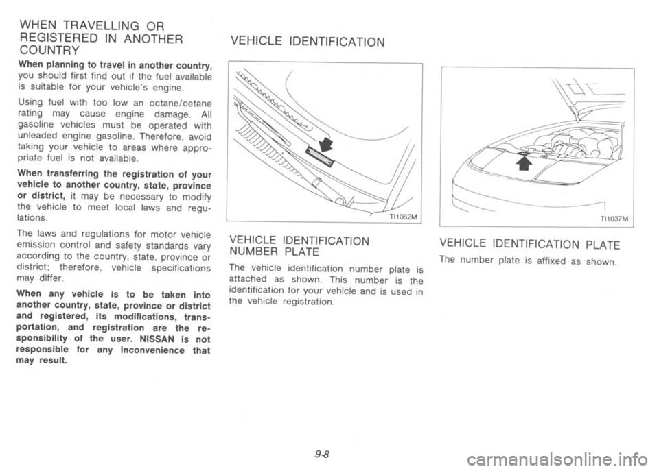NISSAN 300ZX 1991 Owners Manual NISSAN 300ZX 1991 Owners Manual