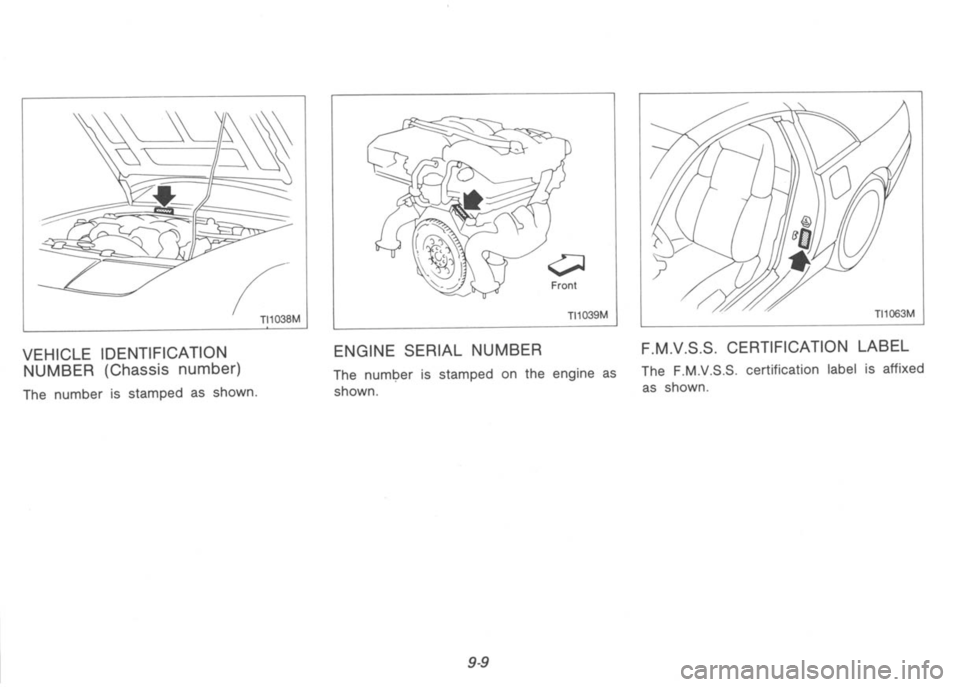 NISSAN 300ZX 1991 Owners Manual NISSAN 300ZX 1991 Owners Manual