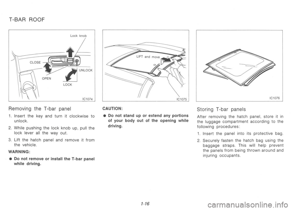 NISSAN 300ZX 1991 Owners Manual NISSAN 300ZX 1991 Owners Manual